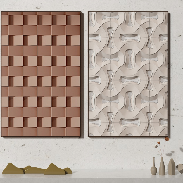 现代装饰画3D模型